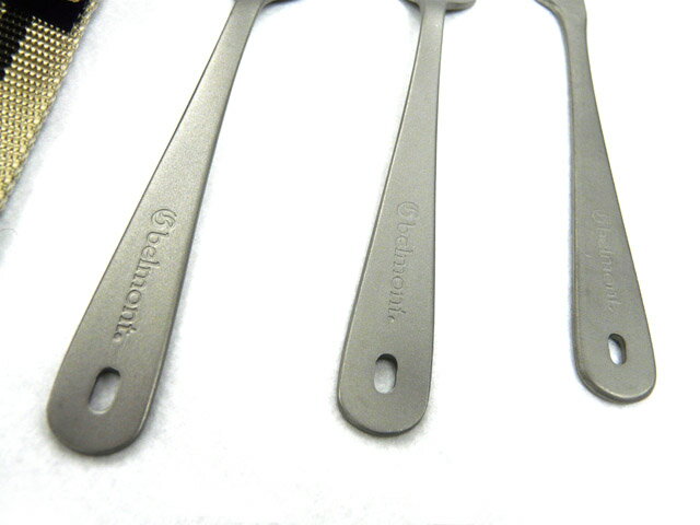 【あす楽対応】ベルモント(belmont)☆チタンカトラリー3Pセット BM-073【メール便だと送料220円 3980円以上送料無料】通販格安セール情報　楽天　通販