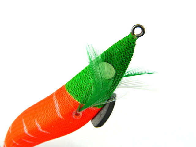 エバーグリーン(EVERGREEN) エギ番長 船イカSP 2.0号 ライム・人参・橙 ＃1104D エギ スッテ ドロッパ..