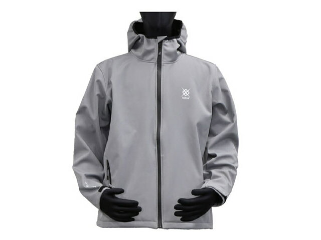 ルキア(LUXIA) ウィンドジャケット（防風仕様） グレー Lサイズ WBA2435-GR-L【一部地域を除き送料無料..