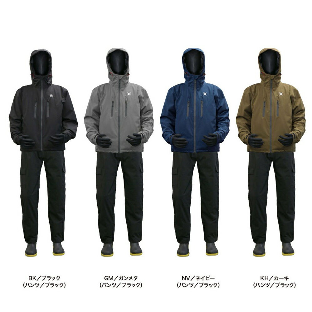 ルキア(LUKIA) 防水防寒ウィンター 透湿ストレッチスーツ LWB2504【一部地域を除き送料無料】 軽量 透..