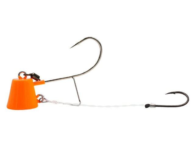 ハヤブサ(Hayabusa) 無双真鯛 貫撃テンヤII 10号 03UVアピールオレンジ 一つテンヤ 鯛テンヤ ひとつテンヤ エビ 鯛テンヤ釣り オモリ 錘 仕...