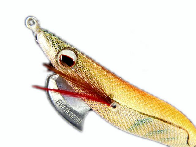 エバーグリーン(EVERGREEN) エギ番長　3.5号 D　オレンジ・アジ・金 ＃0206G 21.5g ディープタイプ DEEP 遠投 ファストシンキング ダートアクション ビギナー 定番 エギング エギ 餌木 イカ釣り アオリイカ釣り ティップラン アオリイカ 春イカ 親イカ