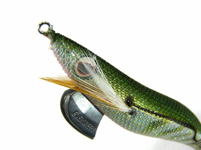 エバーグリーン(EVERGREEN) エギ番長　3.5号　グリーン・アジ・ホロ銀 ＃1402HS 19g ダートアクション ビギナー 女性 定番 エギング エギ イカ釣り アオリイカ釣り ランガン ティップラン ボートエギング アオリイカ イカ 秋イカ 春イカ 子イカのサムネイル
