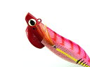 バレーヒル(Valleyhill) スクイッドシーカー 3.5号 40H ラトリン #06:ピンク/レッド 40g ティップラン ボートエギング ティップエギン...