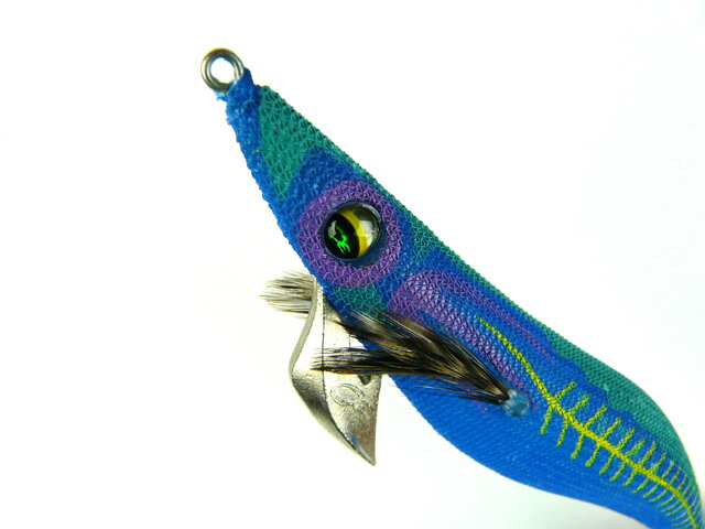 【在庫限り】ダイワ(DAIWA) エメラルダス(Emeraldas) ピーク TypeS RV 3.5号 08 夜光-ブルージーンスキュート 18.5g ダート系 ダートアクション スローシンキング シャロータイプ Sallow 大分型 山田ヒロヒト監修 ヤマラッピ エギング エギ アオリイカ釣り アオリイカ