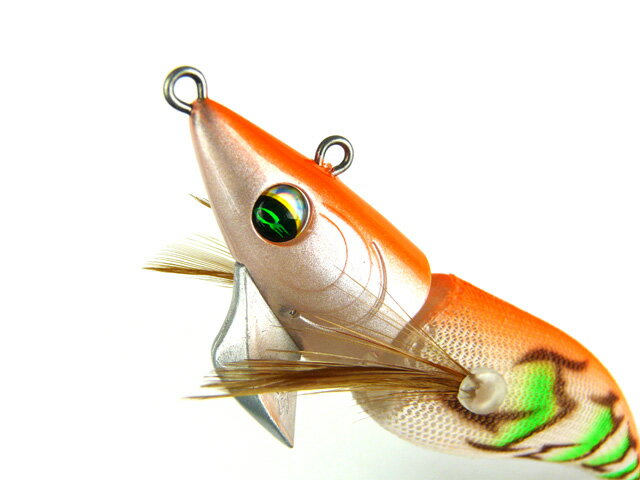 ダイワ(DAIWA) エメラルダス アモラスジョイント(EMERALDAS AMOROUS JOINT) 2.5号 11g #08 夜光−オレンジエビ 縦ジョイント ドルフィン 仮面シンカーボート2 エギング エギ イカ釣り アオリイカ釣り ティップラン ティップエギング ボートエギング アオリイカ