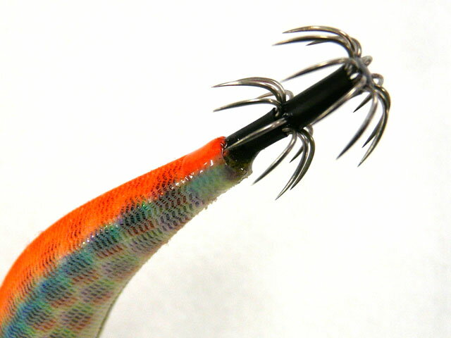 【あす楽対応】オーナー(OWNER)☆ドローフォー(Draw4) 2.5号 31 オレンジ/チェックマーブル[エギング用品]【メール便だと送料220円 3980円以上送料無料】