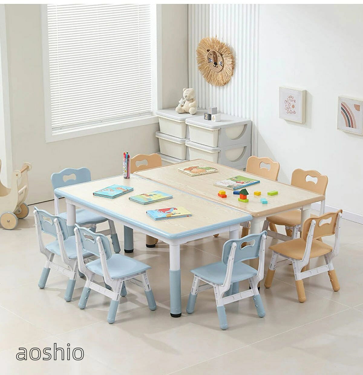 天然木 ローテーブル ナチュラル キッズデスク 軽量 4歳 テーブル 7歳 子供部屋 リビング コンパクト キッズ ミニテーブル 収納 学習机 子供用 子供 5歳 キ センターテーブル ホワイト [3]