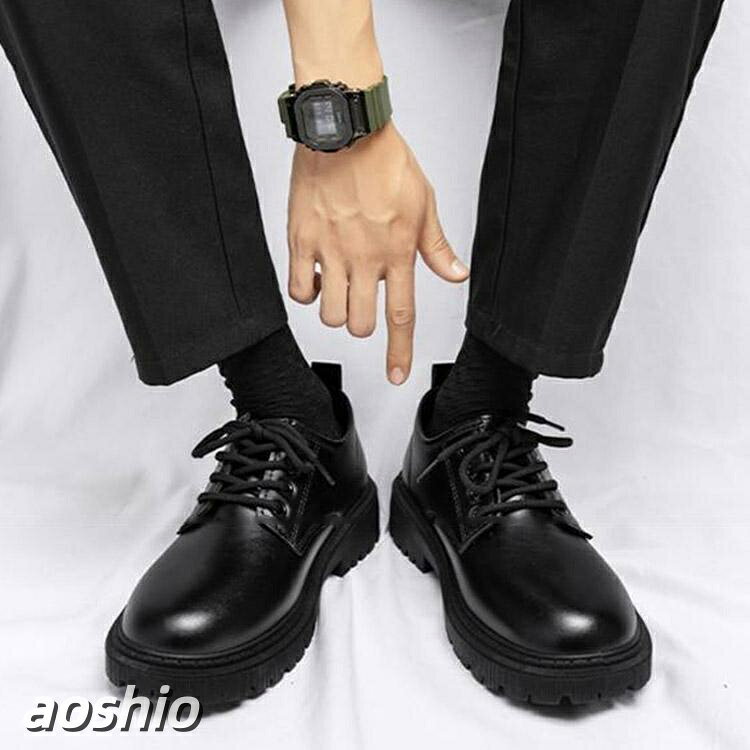 6 8 10cmアップ シークレットシューズ 革靴 身長アップ メンズ 紳士靴 紐靴 レース...