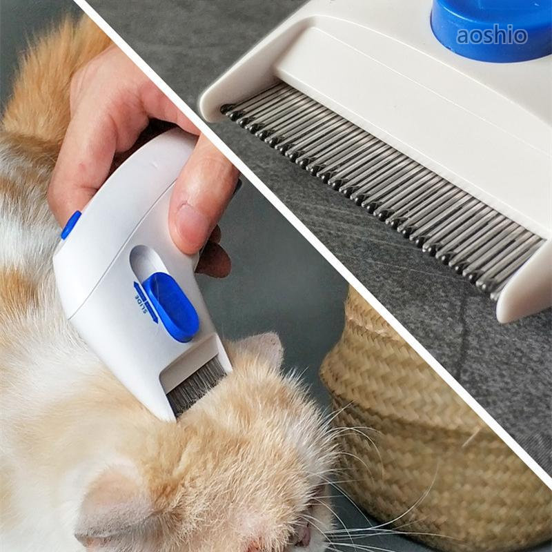Rakuten - ノミ取り器 電気しらみ取り櫛 ラクラクノミ退治 シラミ卵駆除 ノミ駆除 ニット駆除 ペット用 シラミ対策 猫用 犬