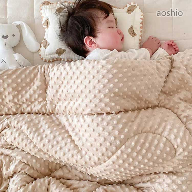 フリース 厚手 キッズ 120×150cm 掛け布団 中綿 綿 洗える 布団 入園準備 あったか寝具 子供部屋 かわいい 保育園 リバーシブル 幼稚園 お昼寝 コットン 誕生 結婚祝い 出産祝い [3]
