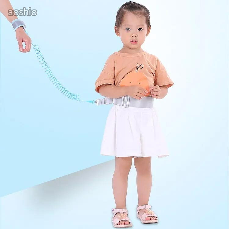 ハーネス 子供用 2WAY 手首 ウェスト両用 子ども 幼児 迷子 迷子防止 ひも お散歩 ...