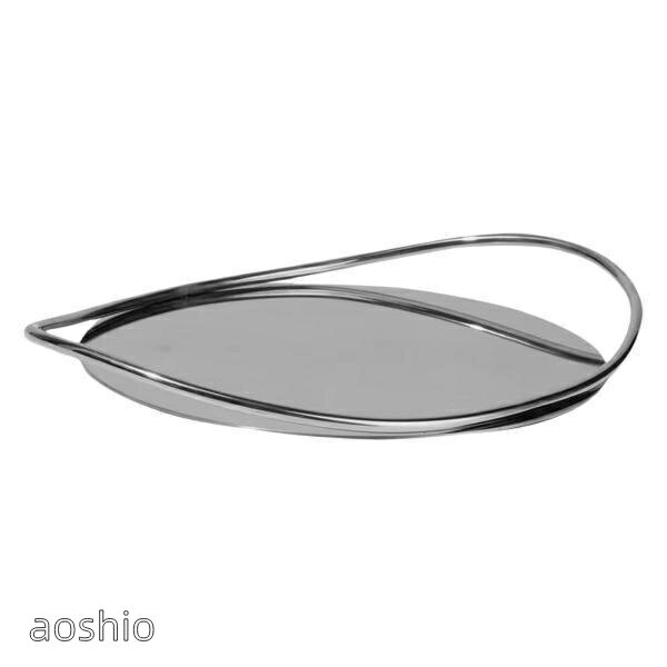 食器サービングトレイ デスクパーティー用実用的な食器オーガナイザー オフィス ステンレススチールティーポット オフィス デスクパーティー用実用的な食器オーガナイザー 食器サービングトレイ