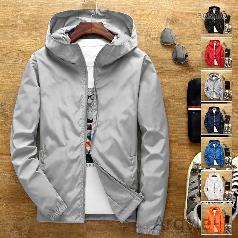 Rakuten - 7XL 6XL XXL ブルゾン ウィンドブレーカー XL 無地 5XL 4XL 3XL L M 男女兼用 ナイロンジャケット レディース メンズ 大きいサイズ