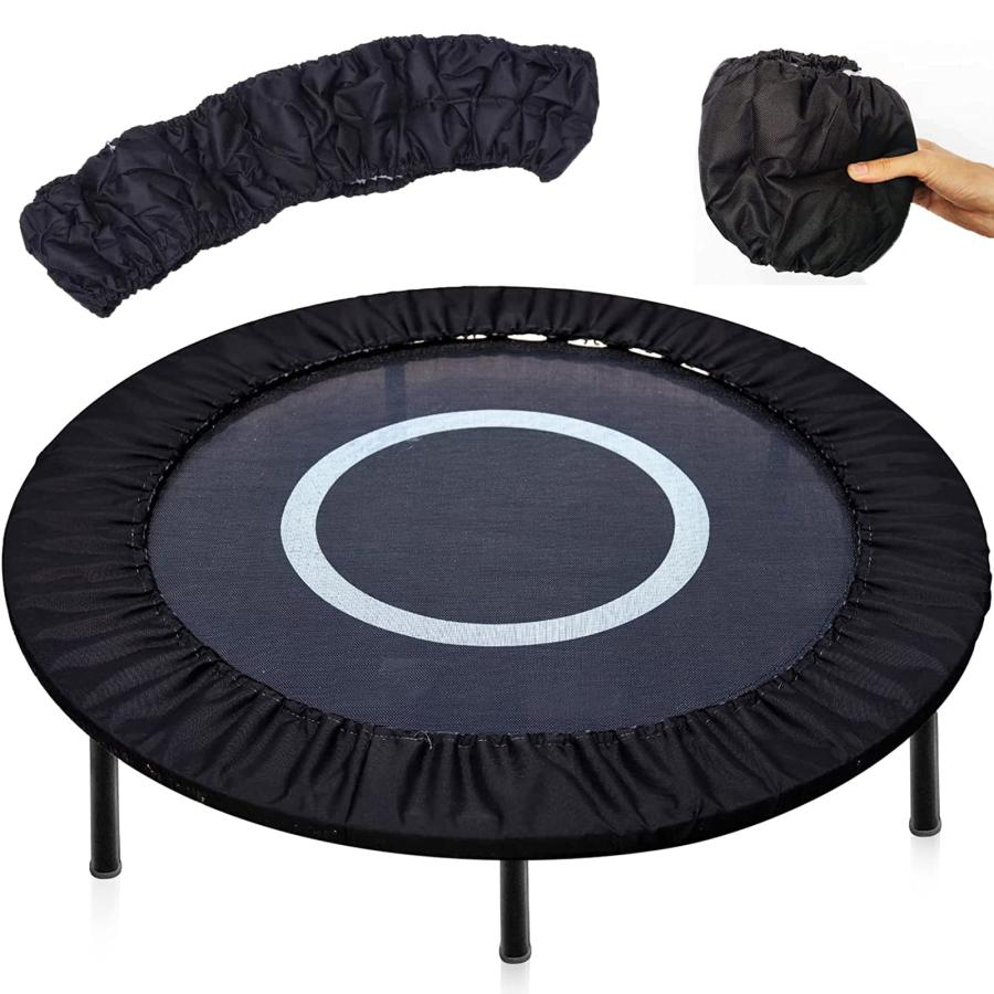 6本脚 トランポリンカバー 102cm/101cm/40インチ 交換用 トランポリン カバー 破れにくい 丈夫 600Dオ..
