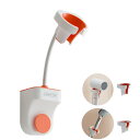 ヘアドライヤー スタンド ホルダー ラック ドライヤークリップ 両手でブロー ドライヤーホルダー 360度回転 強力粘着テープ 壁掛けラック 100%のドライヤ...