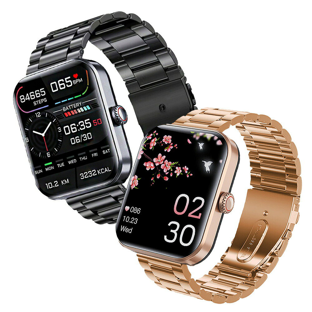 F57L スマートウォッチ 1.91インチ 日本語対応 Bluetooth通話 音楽再生 HBand 50種類 スポーツモード 日本語説明書付き ◇FAM-F57L【メ