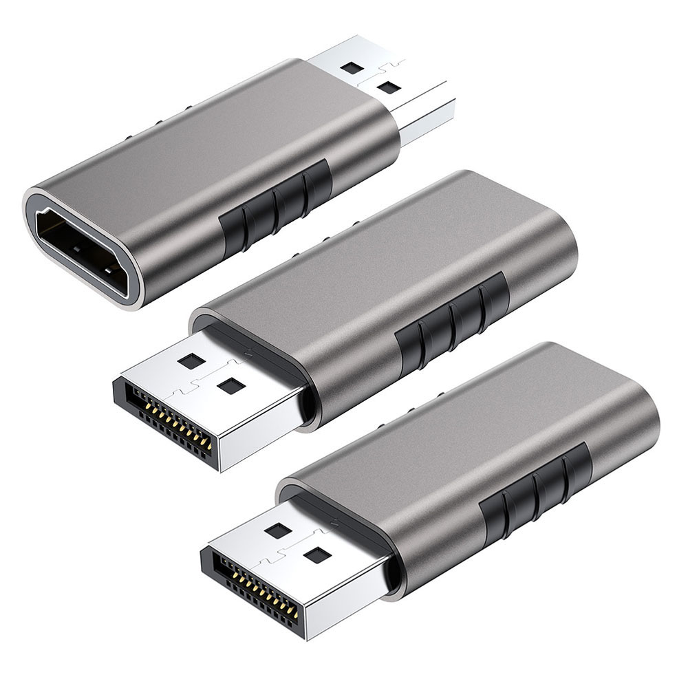 樂天商城 - 3個セット DisplayPort to HDMI 変換アダプター 4K30Hz 対応 ディスプレイポート HDMI 変換 コネクタ HDMIケーブル別売り PC テレビ モ