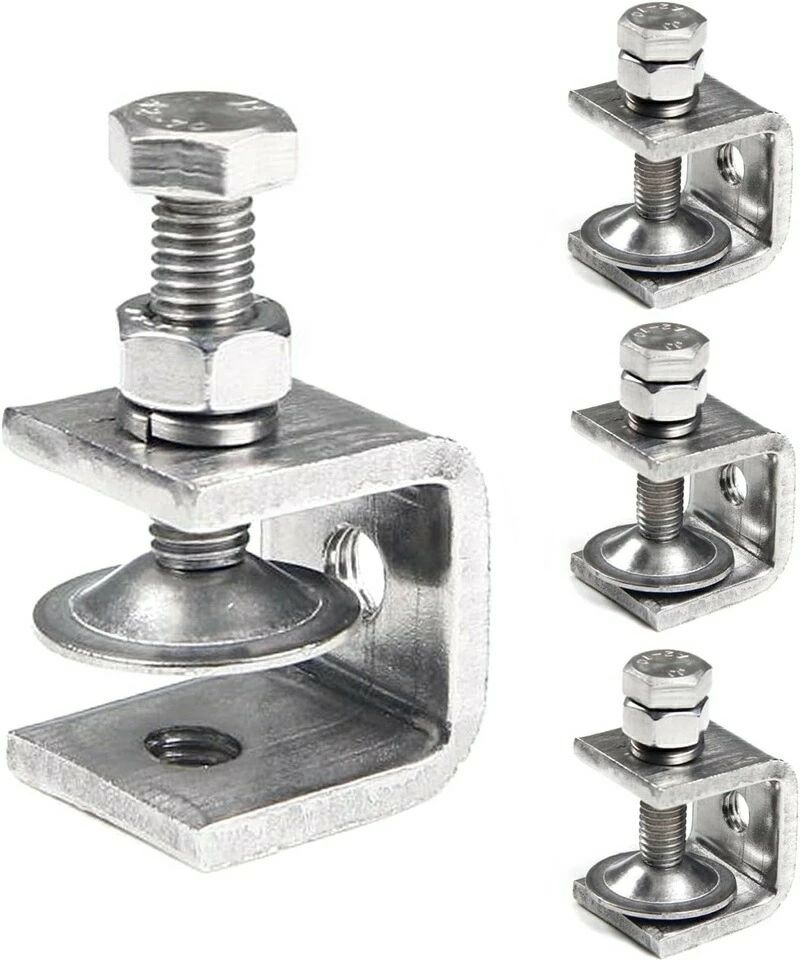 樂天商城 - Cクランプ 304ステンレス 20mm 金具開口クランプ 防錆 耐久性 ネジ式 ワイド 木工 接着 固定 溶接 工業用溶接 ズレ防止 安定感 DIY クラ