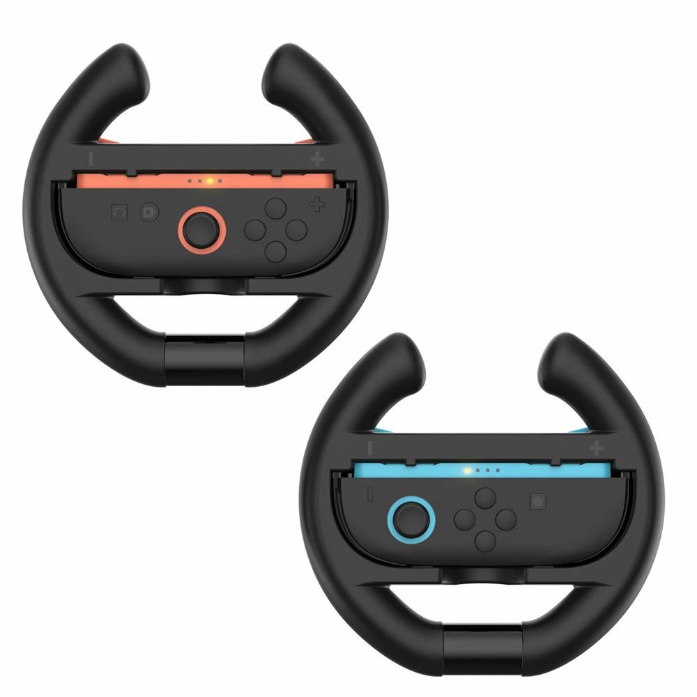 Joy-Con2 ハンドル 2個セット Nintendo Switch2用 ステアリングホイール スイッチ2 レースゲーム レーシングゲーム アクセサリー 左右兼