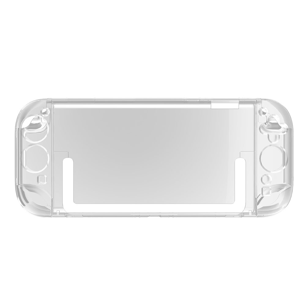Switch2 専用 分離式 クリスタルカバー 透明 クリア 保護カバー スイッチ2 アクセサリー 装着したまま ドック 背面スタンド 使用可能