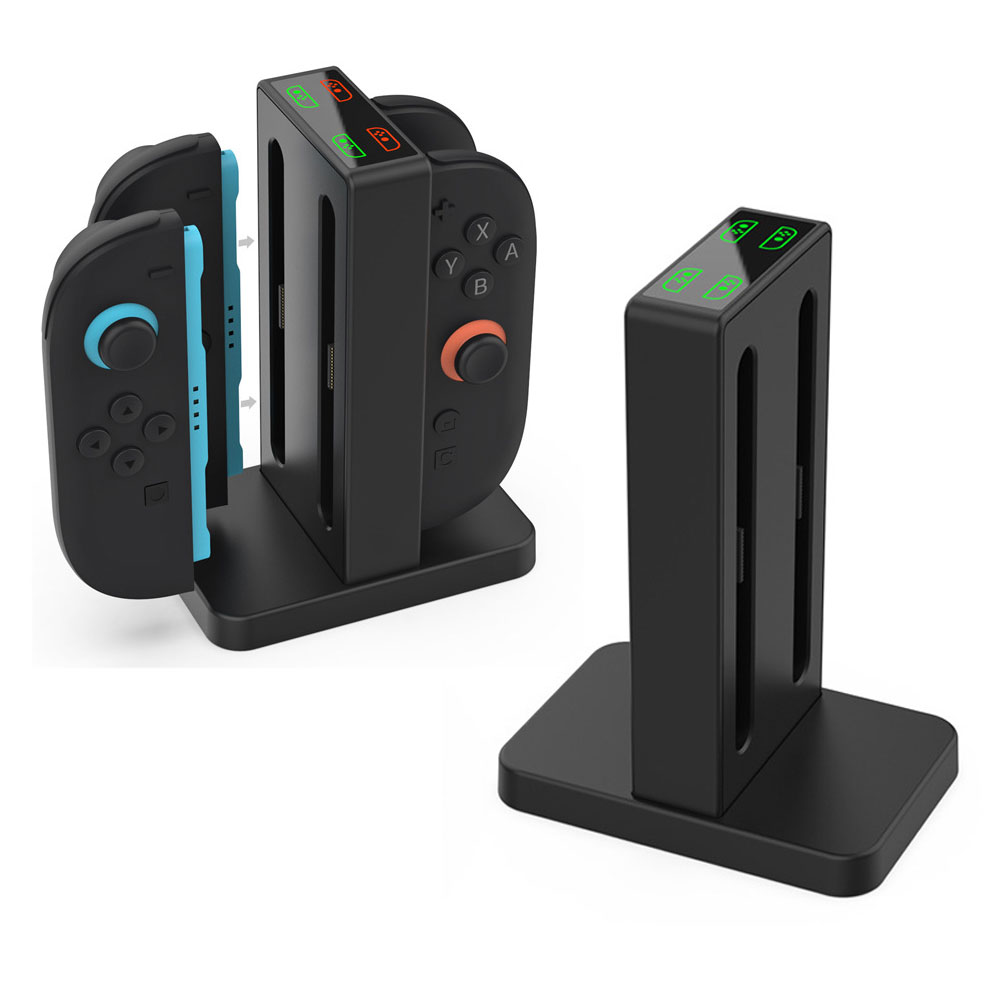 Joy-Con2 専用 充電スタンド Switch2 スイッチ2 アクセサリー 充電 周辺機器 ジョイコン2 充電器 コントローラー 4台 同時充電 SWITCH2