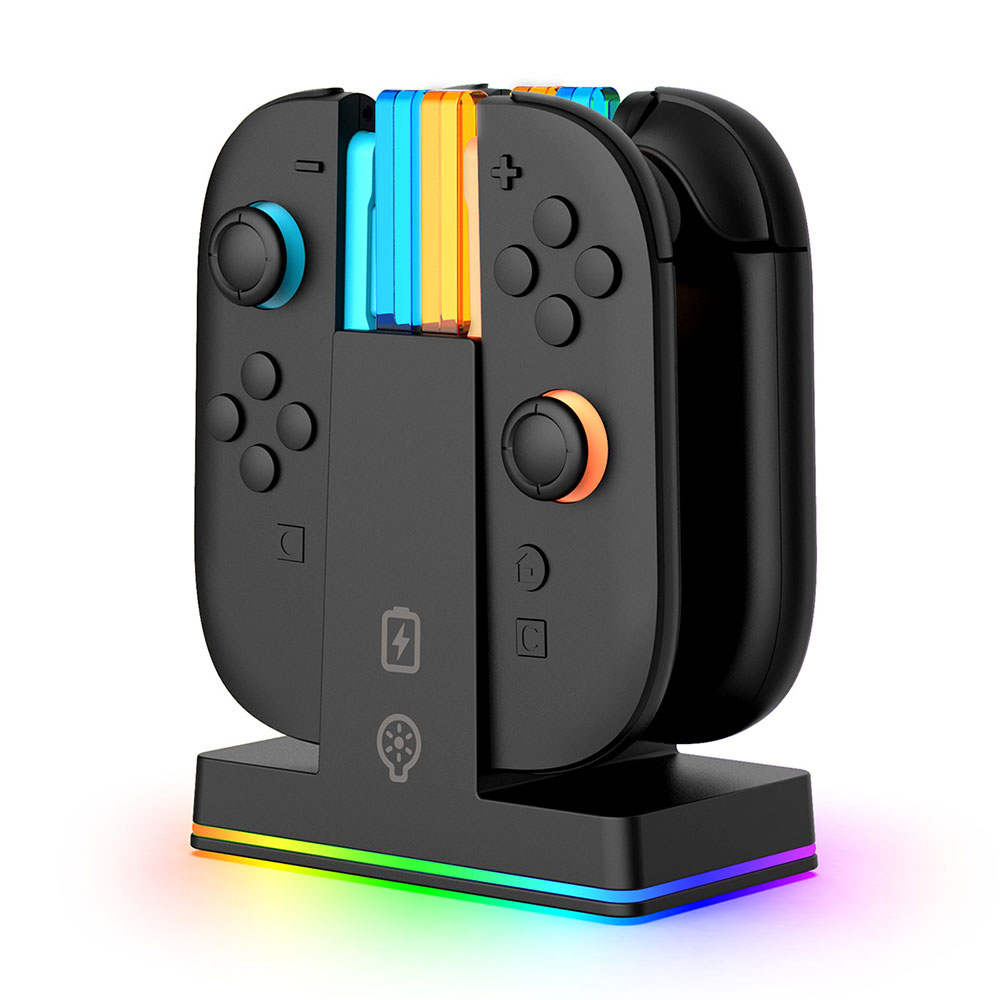 Joy-Con2 専用 充電スタンド Switch2 スイッチ2 アクセサリー 充電 周辺機器 ジョイコン2 充電器 コントローラー 4台 同時充電 SWITCH2