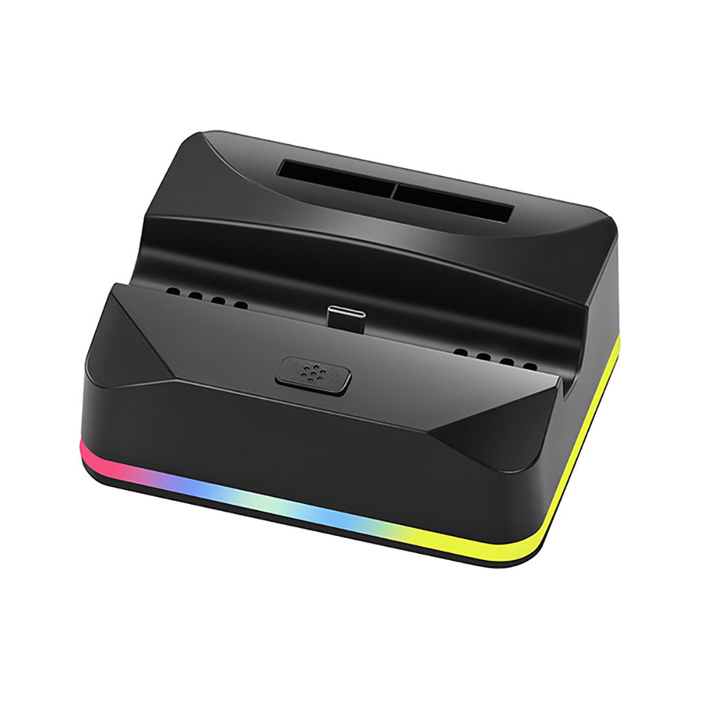 Nintendo Switch2 専用 充電スタンド スイッチ2 テーブルモード USBポート×2 RGBライト ◇FAM-SY-NS2-628【メール便】