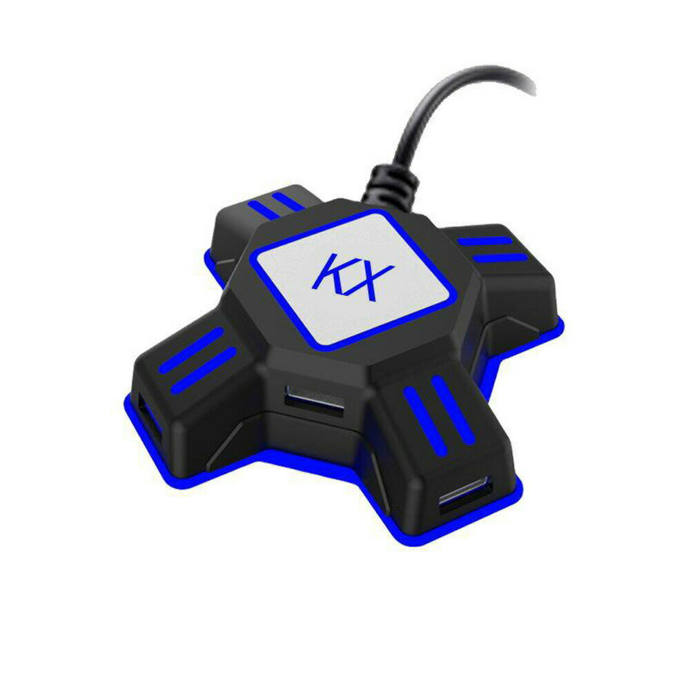KXコンバーター PS4/Switch/Xbox/PS3対応 キーボード＆マウス 接続アダプター FPS/TPS向け 低遅延 設定不要 ◇FAM-KX-PS【メール便】
