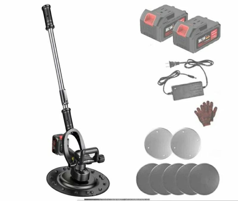 トップマッチ トロウェル コンクリート研磨機 小型 パワートロウェル 電動サンダー 充電式 電動 円盤 ..