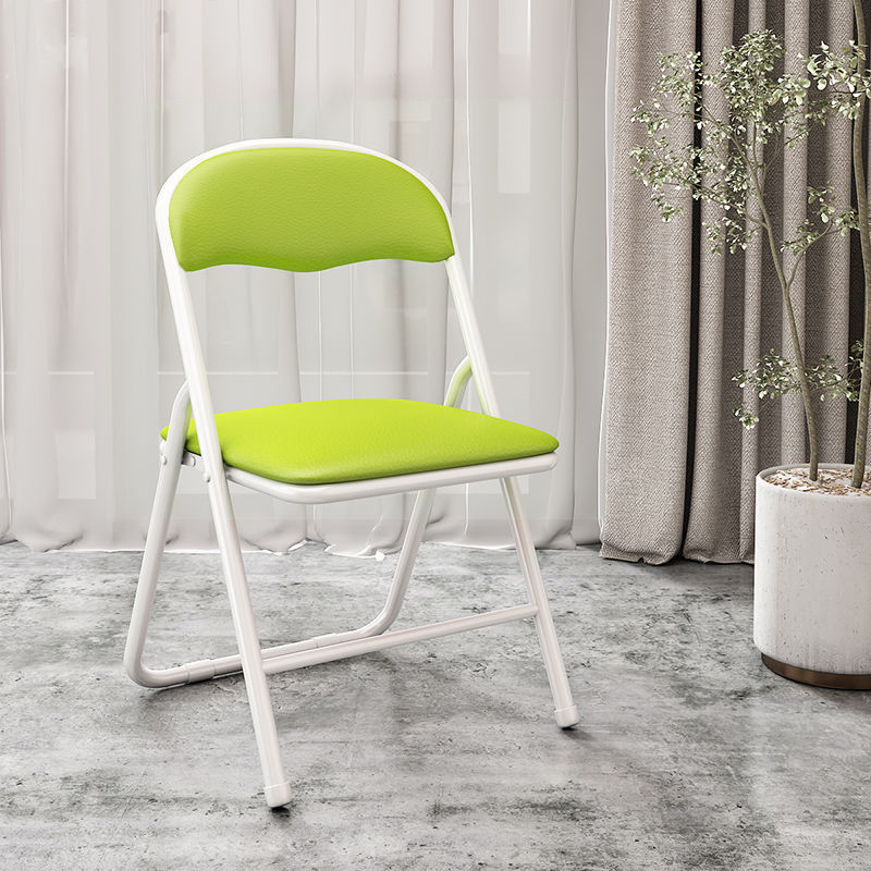 折り畳み式の背もたれ椅子パソコン家庭用の椅子スツール学生寮オフィス寮会議用の椅子耐久性があります