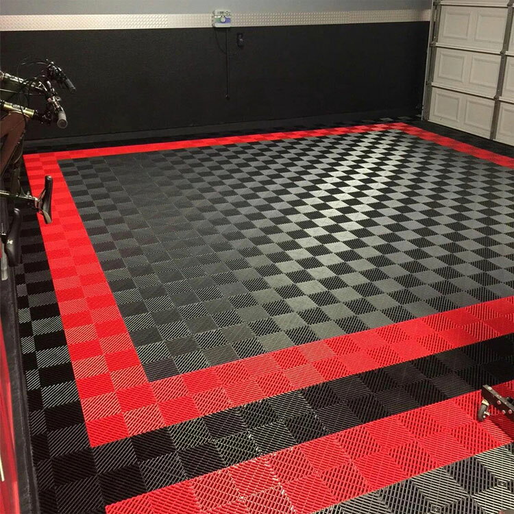 【時間限定！クーポンで5,198円】ガレージタイル ガレージマット ガレージ 20枚セット 耐荷重10トン 車 バイク 駐車場 屋外 屋内 組立簡