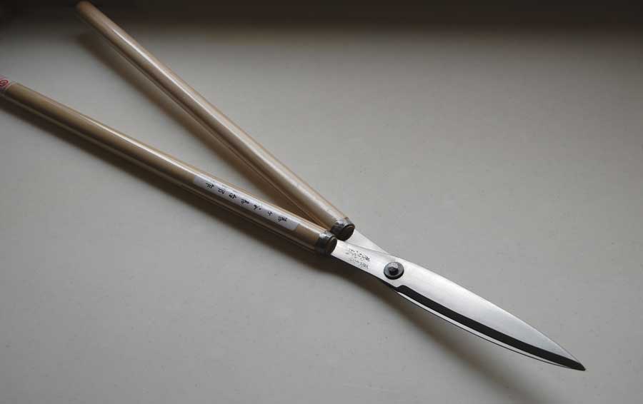 最高級本職用　藤ヶ谷藤治朗作刈込鋏