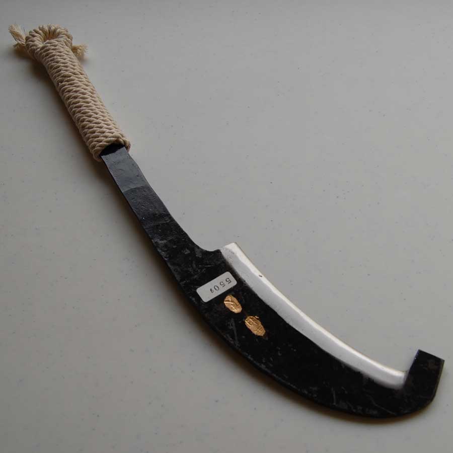 石付共柄鉈ロープ巻 500g