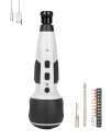 電動ドライバー 小型 ペン型 女性OK 超軽160g 手動兼用 豊富な13本ビットセット 家具の組み立て、1台あれば力はいりません TMD38