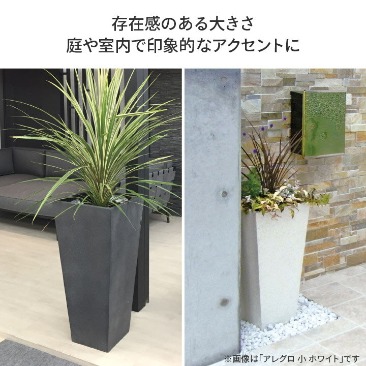 Gaveria 鉢 プランター ポット 大型 ガーデニング 店舗 施設 タカショー / ロング...