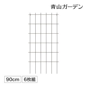 【LINE友達登録1,000円OFFクーポン】 トレリス フェンス バラ クレマチス 誘引 つる性 目隠し タカショー 福袋 / クライミングスクエアトレリス ブラウン H900サイズ 6枚セット /A (rco)