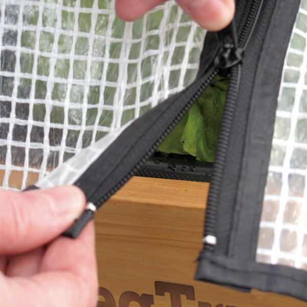 温室 育苗 寒冷 霜 菜園 ベジトラグ タカショー 福袋 / ベジトラグ ウォールハガー用 フレーム温室セット S /小型 (rco) 3