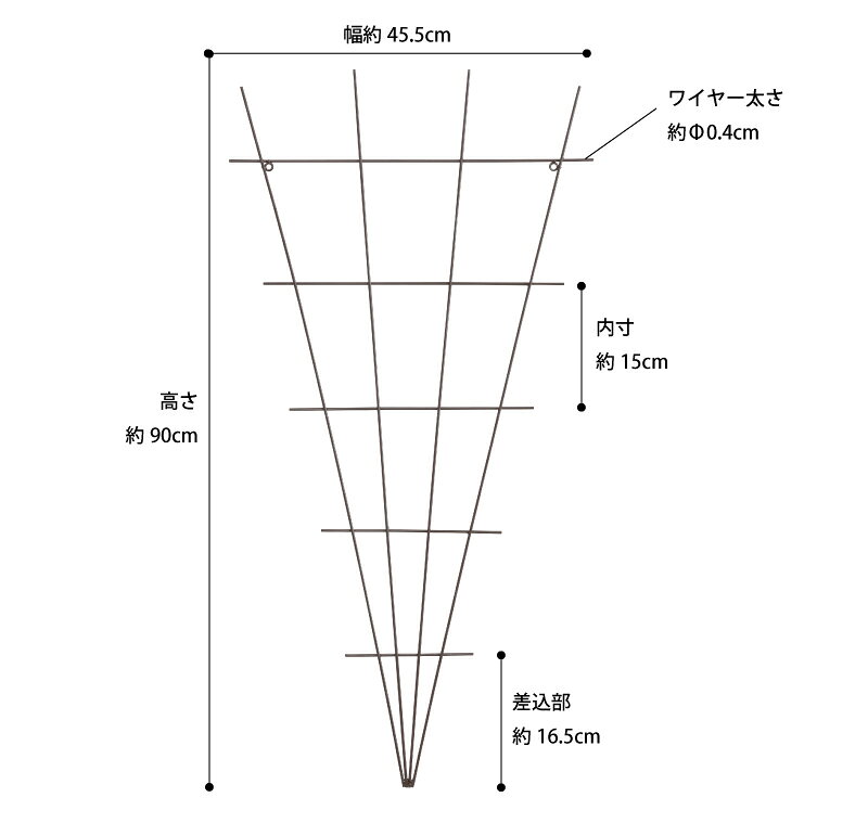 トレリス フェンス バラ クレマチス 誘引 つる性 目隠し 目かくし タカショー / ク...