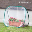 温室 ビニールハウス 育苗 寒冷 霜 菜園 タカショー / ポップアップ式温室 /小型 (rco)