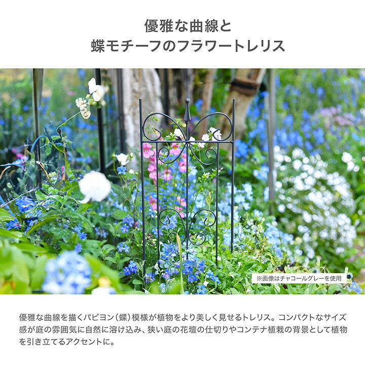 トレリス 誘引 バラ GARDEN STORY Series タカショー / フラワートレリス パピヨン...