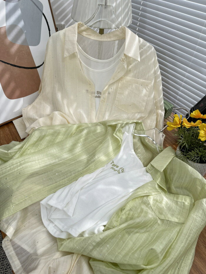 uvカット シャツ パーカー 冷感 ラッシュガード 速乾 レディーススーツ シャツ トップス 3点セット 長袖薄手 涼しい パンツスーツ セットアップ 紫外線対策 上下セット カーディガン 体型カバー 洗える 日焼け防止服 カジュアル 無地 おしゃれ 大人 女の子 大きいサイズ