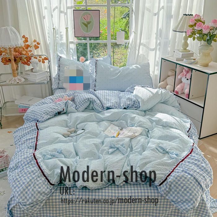 楽天市場】リボン（寝具カバーセット｜寝具カバー・シーツ）：寝具