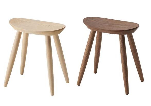 旭川のクラフト工房 cosine(コサイン) エントランススツール 日本製 高級 木製 送料無料 【旭川家具】