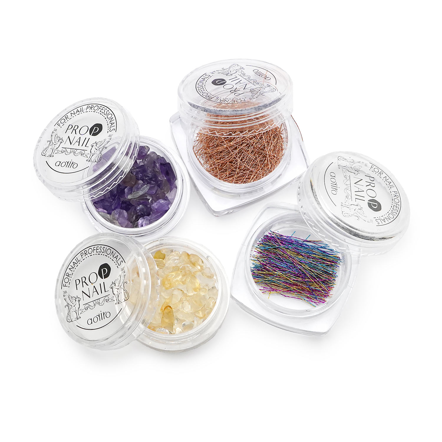 ファイバーと合わせやすいアイテム 2点セット ストーン ネイルアート ネイルパーツ カラーファイバー ジェルネイル アート ファイバー パッチワークアート スト...