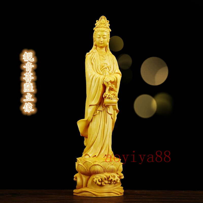 仏像 【縁起仏像：観世音菩薩立像