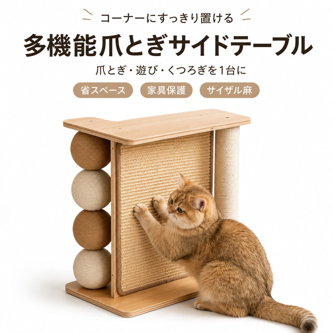 楽天市場】ベッド サイドテーブル（キャットタワー｜猫用品）：ペット