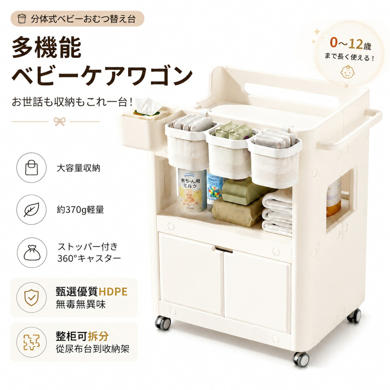 楽天市場】収納棚（おむつ替えマット｜おむつ・トイレ用品）：キッズ