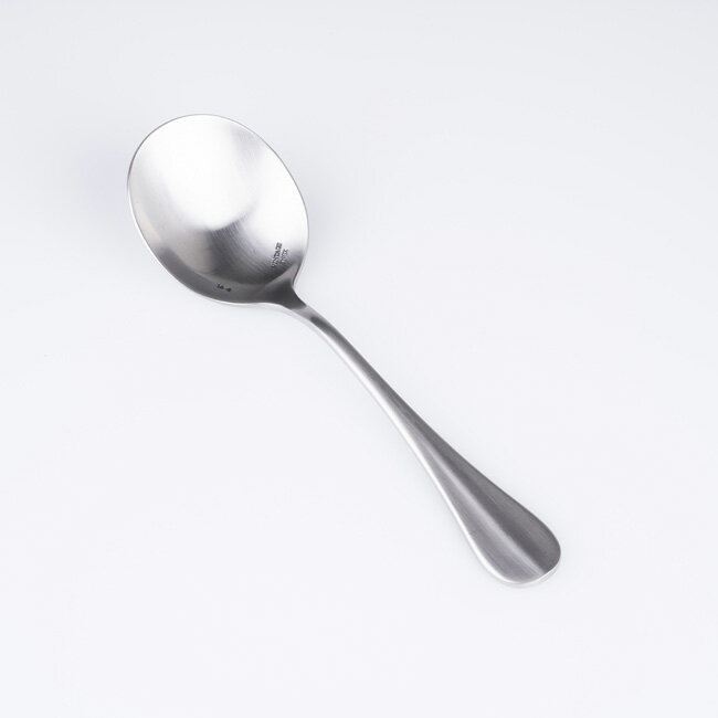 バゲットクラシック ブイヨンスプーン サテン つや消し スープ カトラリー 食器 洋食器 おしゃれ 洋風 シンプル 高級 上品 プレゼント CASUAL PRODUCT