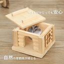 【期間限定! 2560円→2060円】ハムスター 寝床 木製ハウス お部屋 お家 シンプル 無地 ロボロフスキー ドワーフハムスター 小屋 小動物 はむちゃん ひんやりハウス オールシーズン 寝床 装飾品 隠れ家 ゴールデンハムスター